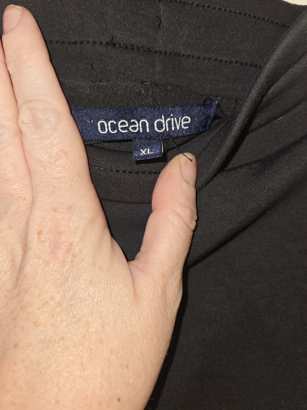 Ocean Drive Navy Drawstring Mini Skort